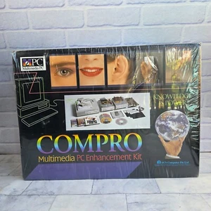 Compro Multimedia Enhancement Kit MPC I Upgrade IDE Card Soundblaster New Seal - Afbeelding 1 van 3