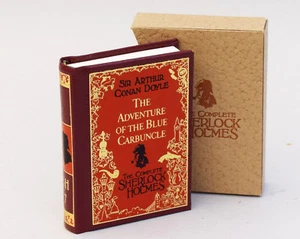 MINIATURE BOOK  Sherlock Holmes The Adventure of the Blue Carbuncle (SH7) - Imagen 1 de 1