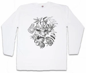 SAMURAI VI LANGARM T-SHIRT Ninja Banzai Shogun Krieger Schwert Rüstung Ehre - Bild 1 von 1