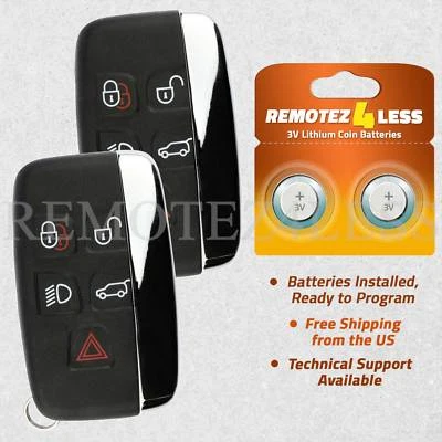 2 for 2012 2013 2014 2015 2016 Land Rover LR4 Keyless Entry Remote Car Key Fob Foto 1 de 4