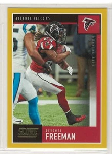DEVONTA FREEMAN 2020 SCORE Football GOLD parallel RETAIL Falcons - Picture 1 of 1