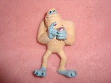 Monsters Inc Abominable Snowman Figure 2001 Hasbro Disney Pixar 3" tall Plastic