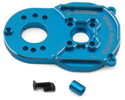 Yeah Racing Tamiya MB-01/BT-01 Aluminum Motor Mount (Blue) [YEA-TAMB-005BU] - Image 1 of 2