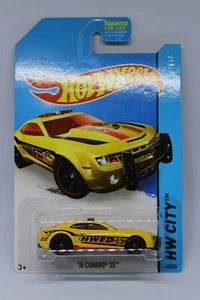 2014 Hot Wheels Yellow HWFD '10 Camaro SS Fire Dept 42/250 - Picture 1 of 7