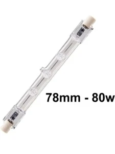 2x ENERGIZER R7S 78mm Linear Warm 80W=100W Dimmable S5773 Halogen Bulb Energiser - Picture 1 of 3