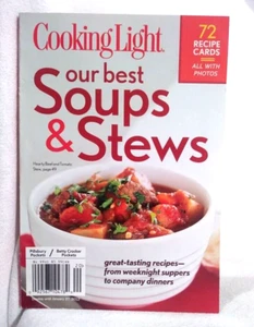 Cooking Light Our Best Soups & Stews Cookbook 2011 Recipe Cards (72) Trade Ppb - Picture 1 of 7
