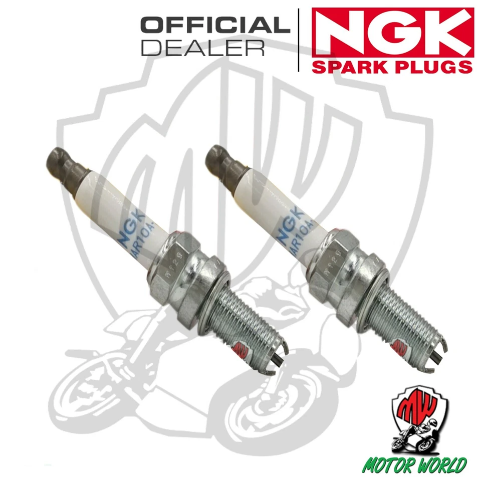 COPPIA/CANDELE NGK MAR10A-J MAR10AJ DUCATI 1098 R 1198 2008 2009 X MOTO DUCATI - Immagine 1 di 1