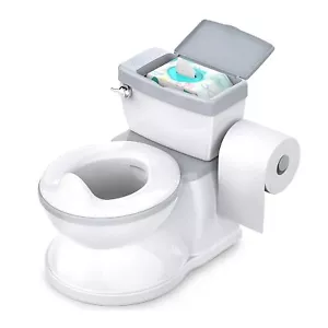 Baby Toddler Potty Training Toilet - Flushing Sound Handle Baby Safty Chair Seat - Picture 1 of 9