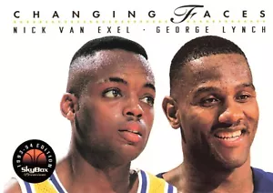 1993-94 SkyBox Premium Nick Van Exel George Lynch #304 - Picture 1 of 2