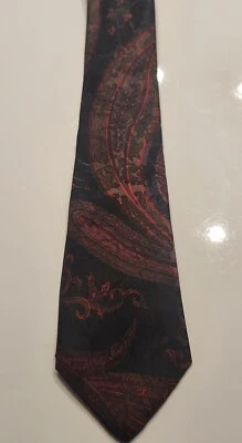 Vintage Gianno Necktie 100% Slim 3.25"W 57"L - Image 1 of 3