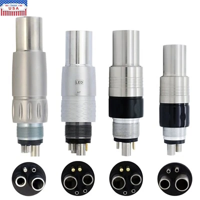 Acoplamientos NSK Phatelus PTL 4 6 orificios SER pieza de mano dental acoplador fibra óptica Foto 1 de 4