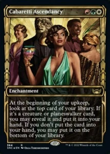 [1x] Cabaretti Ascendancy - Gilded Foil Near Mint, English SNC Extras MTG Magic - Picture 1 of 1