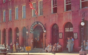 The Teller Opera House Street Scene Central City,CO Vtg 1950's Chrome Postcard  - Picture 1 of 2
