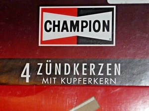 1 Satz = 4 Stück original CHAMPION RC7YC4 (OE080) Zündkerzen set of spark plugs - Bild 1 von 1