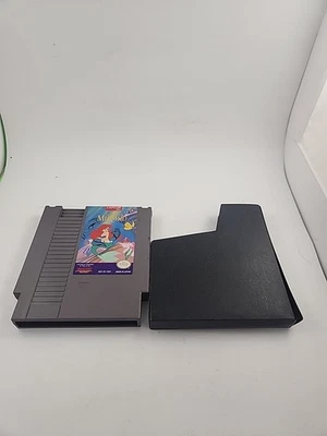 Little Mermaid (Nintendo NES) Cleaned Contacts  Tested Sleeve And Manual  - Image 1 of 4