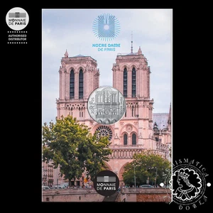 2025 - Cartera Oficial 10 EURO SC - Notre Dame - FRANCIA - Bild 1 von 5