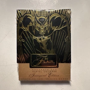 1994 FLAIR Marvel Universe Factory SEALED Pack - WOLVERINE Pack Art BRAND NEW - Picture 1 of 6