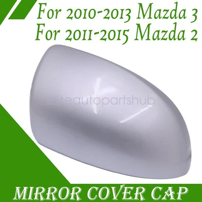 Tapa de espejo retrovisor lateral derecho pasajero Mazda 3 2010-2013 para Mazda 2 2011-15 Foto 1 de 4