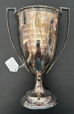 TENIS: Trofeo ROCKAWAY HUNTING CLUB Plata Antigua 1922 Foto 1 de 4