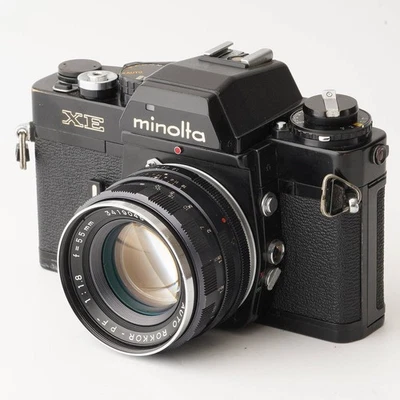 Minolta XE / Auto Rokkor-PF 55mm f/1.8 - Image 1 of 4