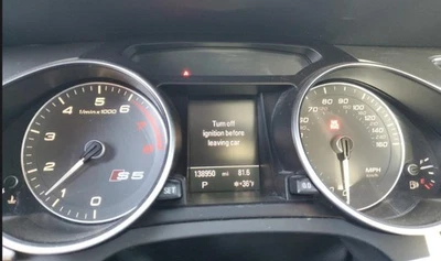 Grupo de medidores de velocímetro S5 2013-2017 OE 138 k millas Audi Foto 1 de 4