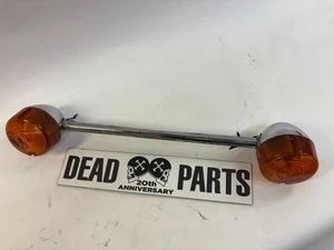 Harley Dyna FXR Sportster Softail rear turn signal relocation mount bar - Picture 1 of 5
