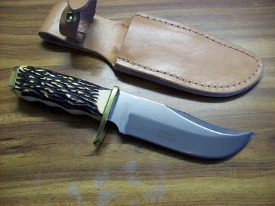 Schrade 美国 刀 171 UH Pro Hunter Staglon 重型未使用原装鞘 — 第 1/4 张图片