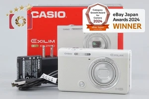 Casio HIGH SPEED EXILIM EX-ZR50 White 16.1 MP Digital Camera w/ Box [Very Good] - Picture 1 of 12