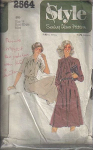 Vintage Dress Sewing Pattern S5276 Size 14 - Picture 1 of 1
