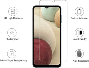 Protector de pantalla de vidrio templado transparente 9H 2.5D para AT&T Radiant Max 5G (6.8") - Imagen 1 de 9