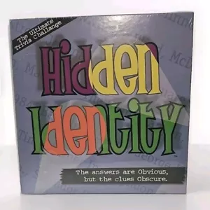 Hidden Identity Quizspiel Reveal Entertainment Barnes & Noble. Factory Sealed - Bild 1 von 5