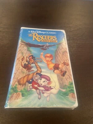 Walt Disney Classics The Rescuers Down Under Black Diamond Movie VHS - Image 1 of 4