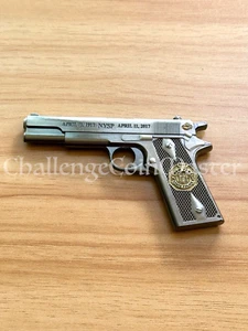 New York State Police 100th Anniversary Gun NYPD Challenge Coin - Picture 1 of 2