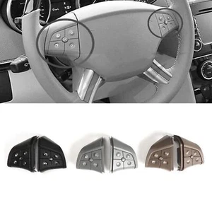 Car Steering Wheel Switch 5 Key For Mercedes Benz W164 W251 W245 06-09 Brown - Foto 1 di 6