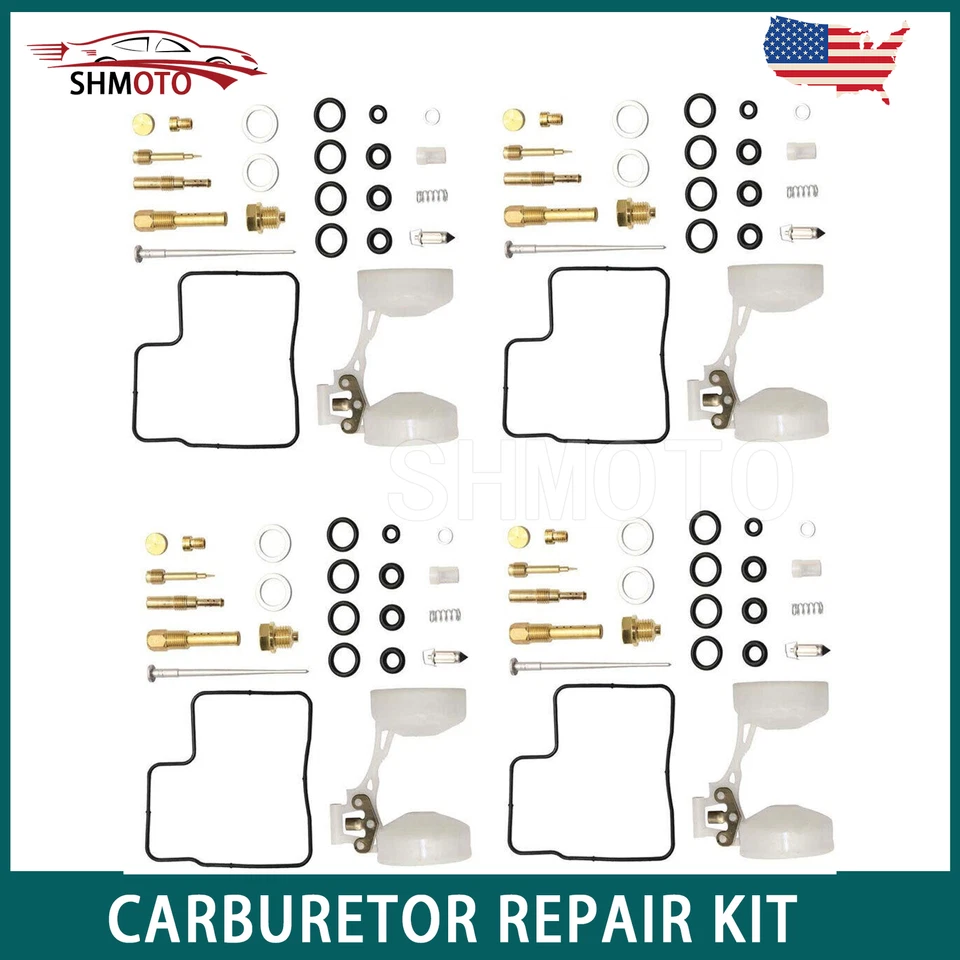 Kit de reconstrucción de carburador de 4 piezas para Honda V65 Magna 1984-1986 VF1100C Magna Foto 1 de 4