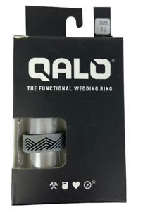NWT Qalo Mens Ring The Functional Wedding Ring Size 13 Reversible Silicone Work