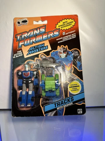 Transformer G1 TRACKS MOC European Action Masters Vintage❗️RAR❗️ Cover