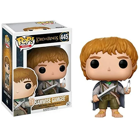 Funko POP Movies The Lord of The Rings Samwise Gamgee Figure w/Protector Cover