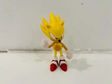 Super Sonic the Hedgehog Golden Mini Figure 20th Anniversary  Jazwares AS IS