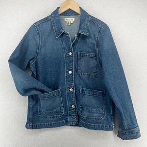 MADEWELL Jacke M Denim Ashwood Chore Coat Freemont Wash Stretch Baumwolle Blau - Bild 1 von 15