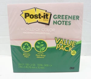 Post-it Original Pads Helsinki collection, Value Pack, 3" X 3", 100 Sheets/pad - Picture 1 of 3