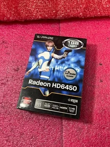 1 Pc SAPPHIRE AMD RADEON HD6450 1G DDR3 HDMI New - Picture 1 of 14