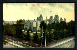 #785r Toronto, Panorama Allgemeines Krankenhaus Privat Postkarte Rückenstempel # 97 - Bild 1 von 2