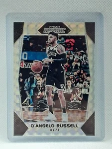 D'Angelo Russell 2016-17 Prizm NBA - Mosaic Silver #47 - Brooklyn Nets - Picture 1 of 2