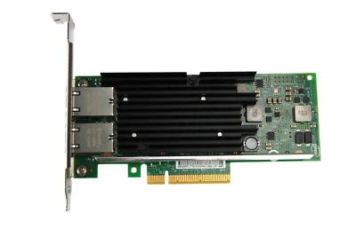Lenovo X540-T2 10GbE RJ45 Dual Port PCIe H/P Network Adapter 00JY856 49Y7972 - Image 1 of 4