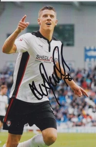 ALEX REVELL HAND SIGNED 6X4 PHOTO ROTHERHAM UNITED FOOTBALL AUTOGRAPH - Picture 1 of 1