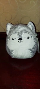 Neu Squishmallow Kellytoys Heidi der Husky Plüsch 5 Zoll - Bild 1 von 3