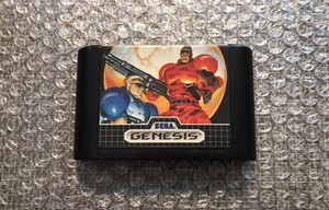 Forgotten Worlds - Authentic & Tested Sega Genesis Video Game Cartridge