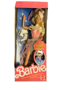 VTG Ice Capades Barbie Doll 1989 Mattel #7365 NIB NRFB 50th Anniversary Skating - Picture 1 of 2