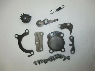 81 SUZUKI GS750 L GS 750 GEARSHIFT CHANGE SHIFT ROLLER BRACKETS HW - Image 1 of 4